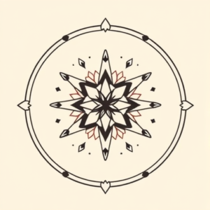 Circle Diamond Tattoo