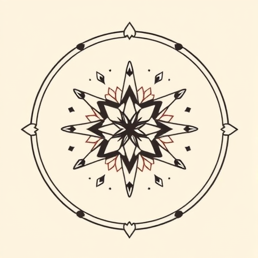 Circle Diamond Tattoo