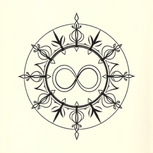 Circle Infinity Tattoo