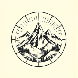 Circle Mountain Tattoo