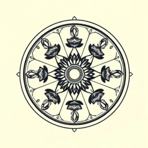 Circle Sisyphus Tattoo