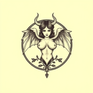 Circle Succubus Tattoo