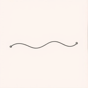 Continuous Line Flail Tattoo