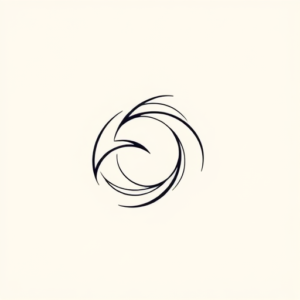 Continuous Line Turbo Tattoo
