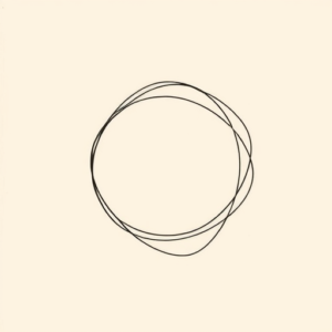 Continuous Line Voodoo Tattoo