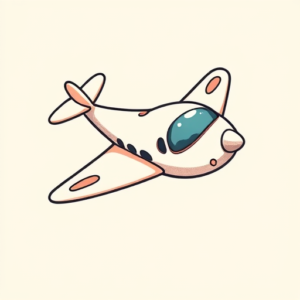 Cute Airplane Tattoo