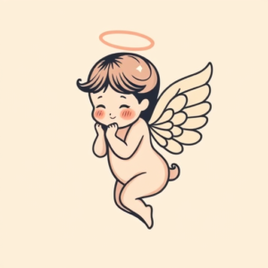Cute Angel Tattoo