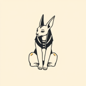 Cute Anubis Tattoo