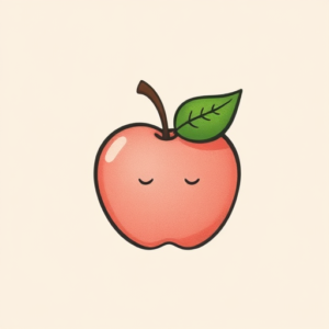 Cute Apple Tattoo