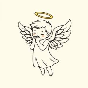 Cute Archangel Tattoo