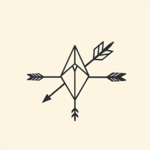 Cute Arrowhead Tattoo