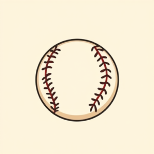 Cute Baseball Tattoo