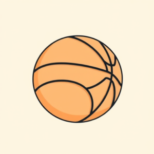 Cute Basketball Tattoo