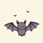 Cute Bat Tattoo