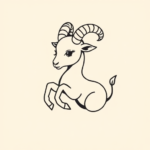 Cute Capricorn Tattoo
