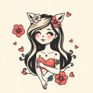 Cute Catrina Tattoo