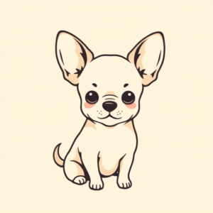 Cute Chihuahua Tattoo