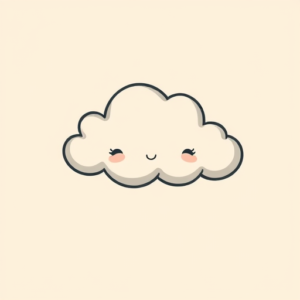 Cute Cloud Tattoo
