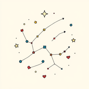 Cute Constellation Tattoo