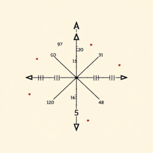 Cute Coordinates Tattoo