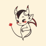 Cute Devil Tattoo