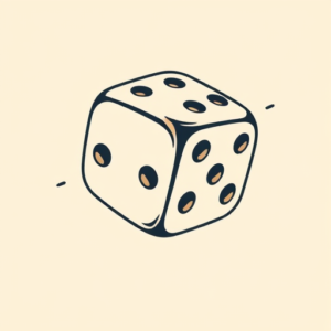 Cute Dice Tattoo