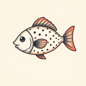 Cute Fish Tattoo