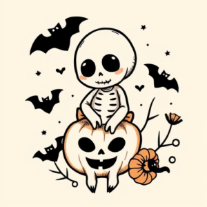 Cute Halloween Tattoo