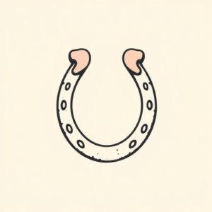 Cute Horseshoe Tattoo