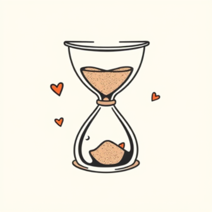 Cute Hourglass Tattoo