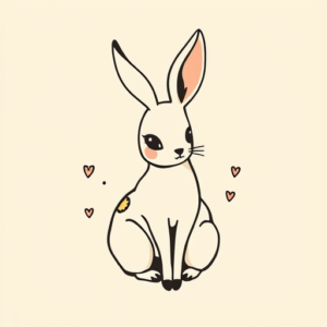 Cute Jackalope Tattoo