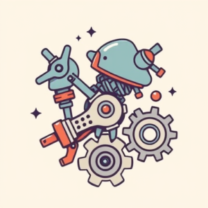 Cute Mechanic Tattoo