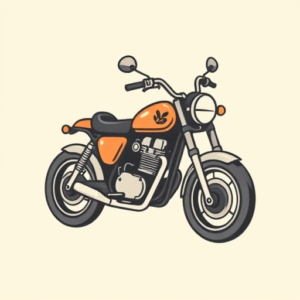 Cute Motorcycle Tattoo