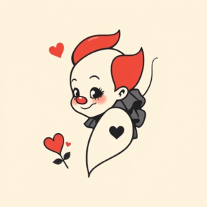 Cute Pennywise Tattoo