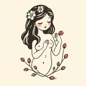 Cute Persephone Tattoo