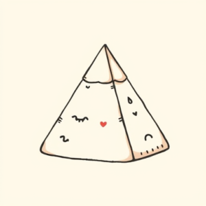 Cute Pyramid Tattoo
