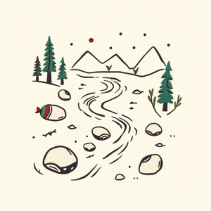 Cute River Tattoo