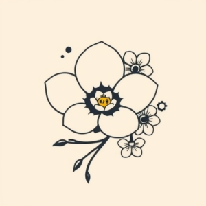 Cute Sampaguita Tattoo