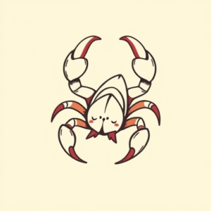 Cute Scorpio Tattoo
