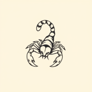 Cute Scorpion Tattoo