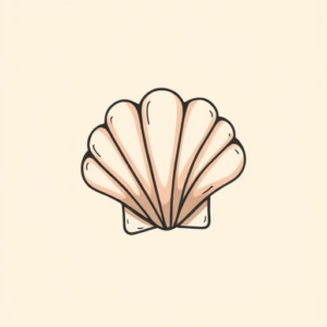 Cute Shell Tattoo