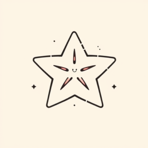 Cute Star Tattoo