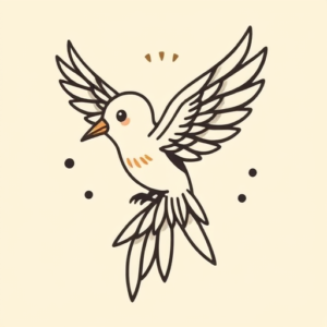 Cute Thunderbird Tattoo