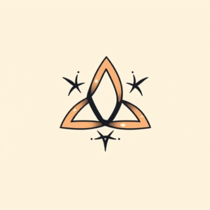 Cute Triquetra Tattoo