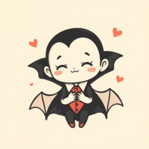 Cute Vampire Tattoo