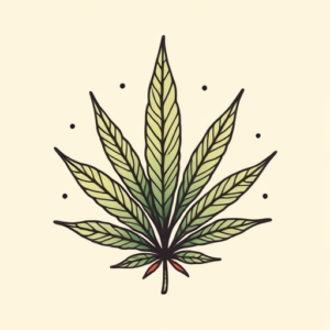 Cute Weed Tattoo