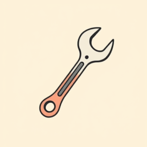 Cute Wrench Tattoo