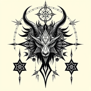 Cyber Sigilism Animal Tattoo