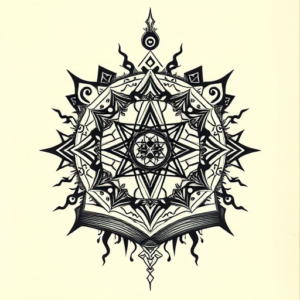 Cyber Sigilism Book Tattoo