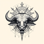 Cyber Sigilism Buffalo Tattoo